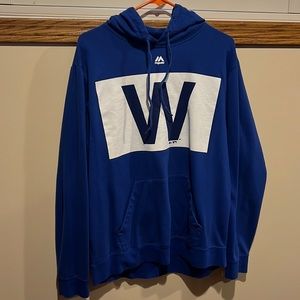 Fly the W chicago cubs sweatshirt